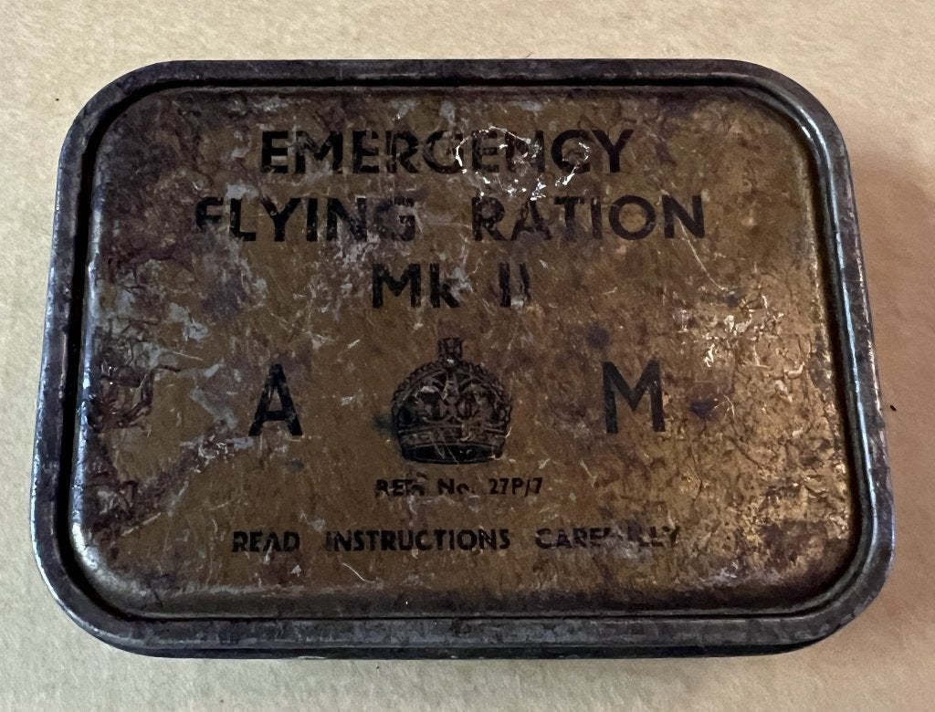 WO2 Royal Air Force Emergency Flying Ration Mk2 - RAF - AM, Collections, Enlèvement ou Envoi, Armée de l'air, Autres types