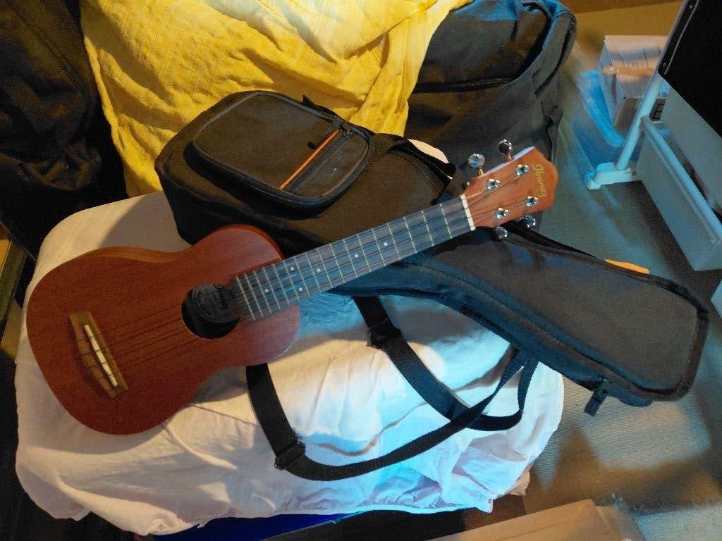 Donner DLP-124S elektrische gitaar (zwart), Ophalen, Zo goed als nieuw, Overige merken