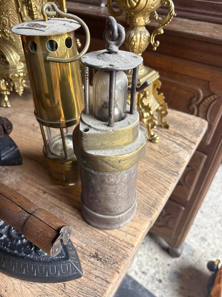 Mooie collectie antieke mijnlampen, Ophalen