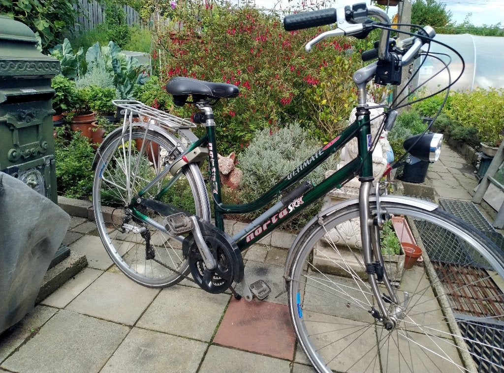 DAMESFIETS NORTA in goede staat '50-54 ' kader, Fietsen en Brommers, Fietsen | Dames | Damesfietsen, Ophalen, Gebruikt, Versnellingen