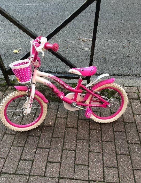 Vélo fille rose, Vélos & Vélomoteurs, Frein sur jante, Enlèvement, Utilisé, Frein à main