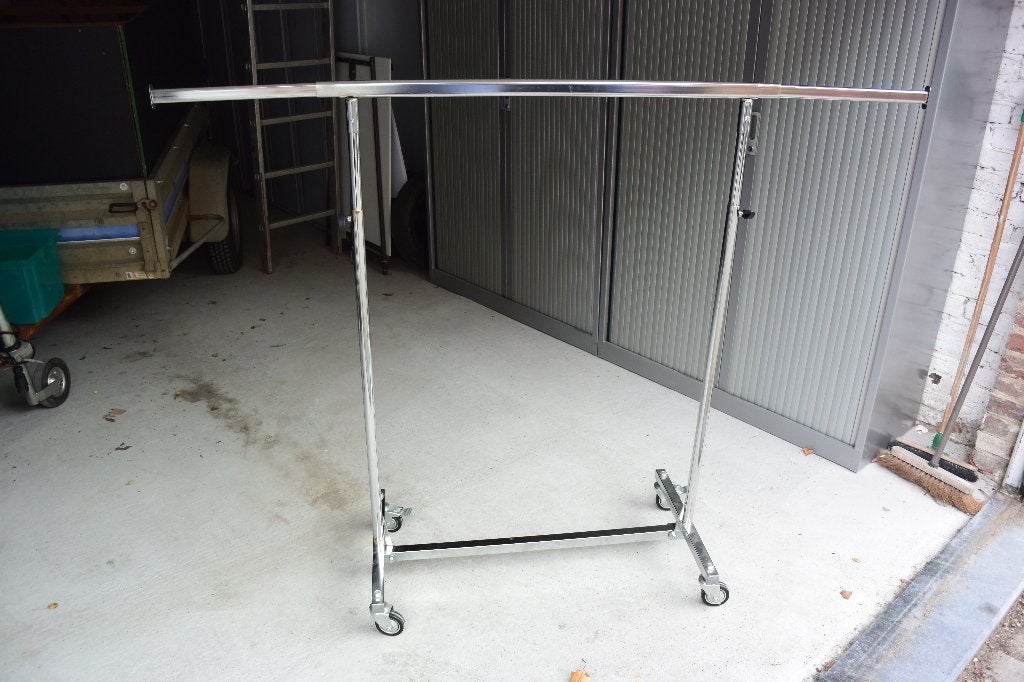 Portant extensible pour vêtements, Ophalen, Met wielen, Zo goed als nieuw