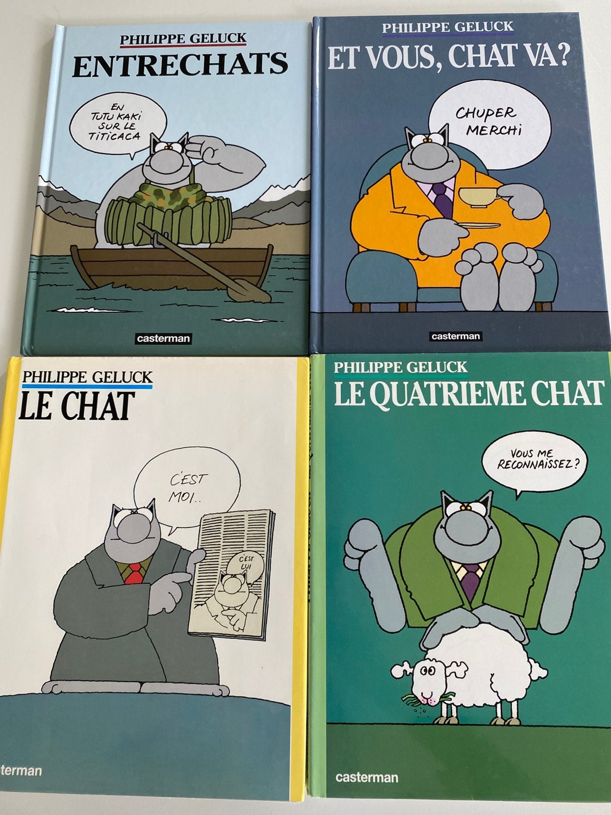 Livres- ‘Le Chat’ Philippe Geluck, Livres, Humour, Enlèvement ou Envoi, Comme neuf