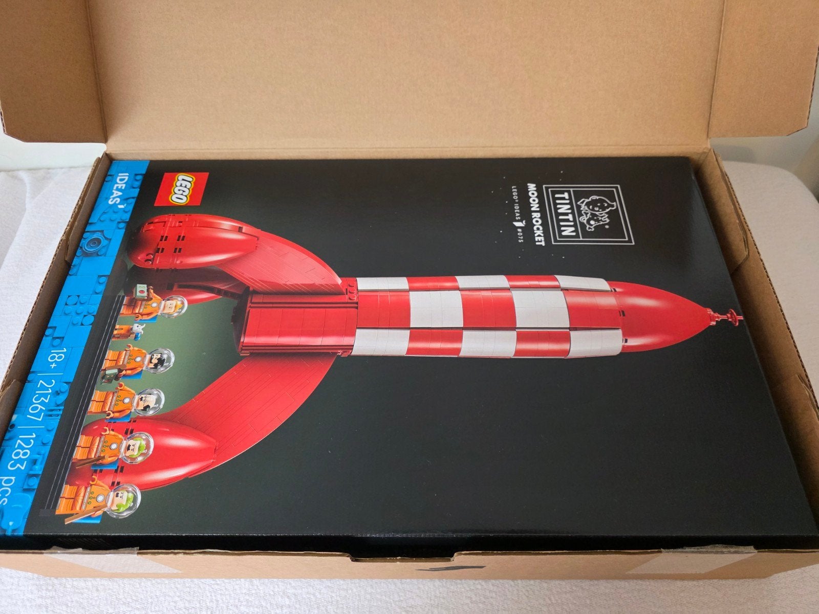 Lego 21367 Kuifje Maanraket. Nieuw., Hobby & Loisirs créatifs, Modélisme | Autre, Enlèvement
