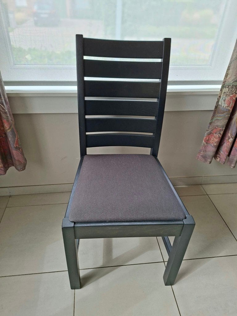 Stoelen, Ophalen, Hout, Zwart, Zo goed als nieuw