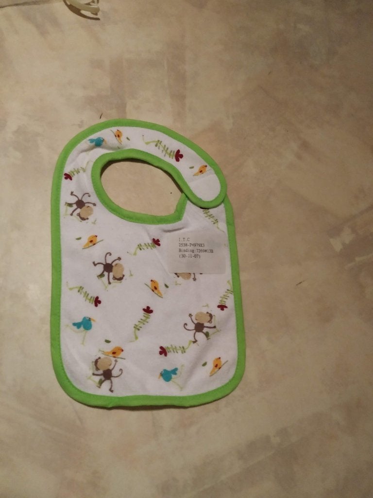 slabbetje nieuw met velcro, Enlèvement ou Envoi, Neuf