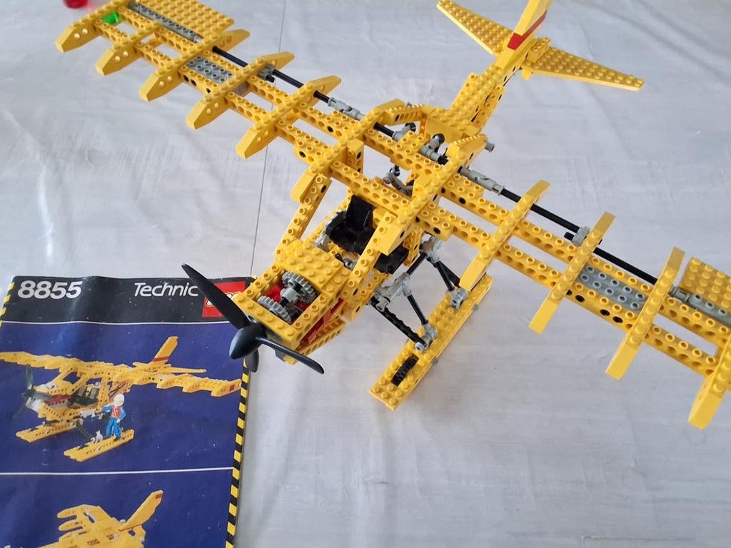 Lego Technic 8855 Prop Plane, Enlèvement ou Envoi