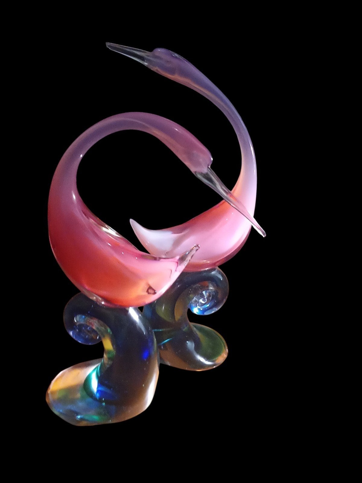 Maak een sculptuur van geblazen glas uit Italiaanse kunst, Antiek en Kunst, Ophalen of Verzenden