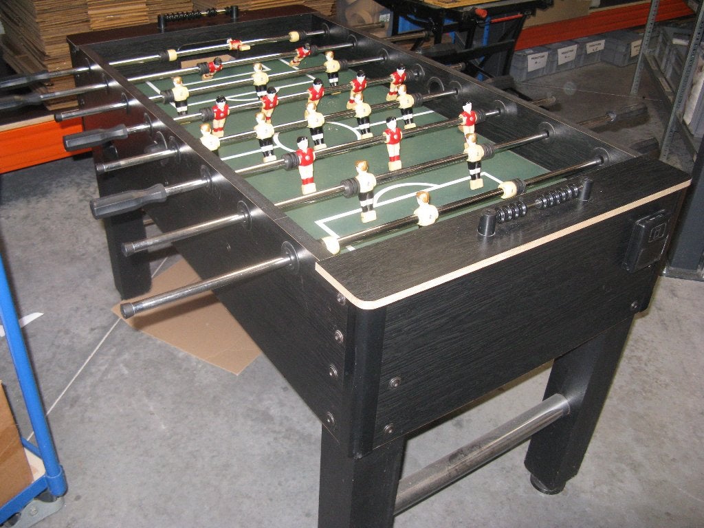 tafelvoetbal, Ophalen, Gebruikt