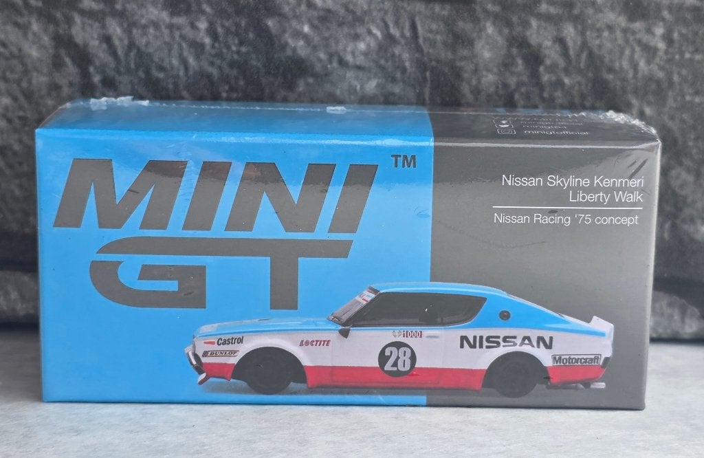 Nissan Skyline Kenmeri LBWK Mini GT, Hobby & Loisirs créatifs, Neuf, Enlèvement ou Envoi, Voiture, Mini GT