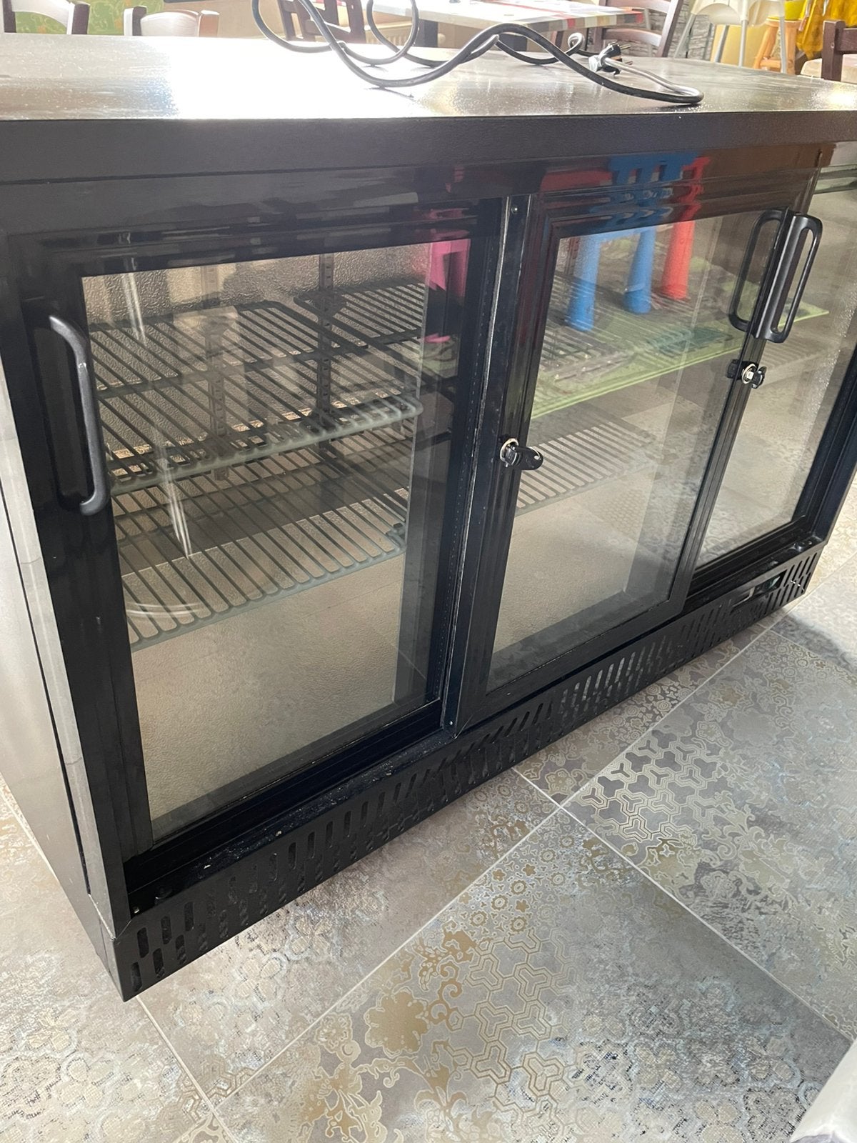Bar cooler tafel cooler foodtruck, Ophalen, Zo goed als nieuw