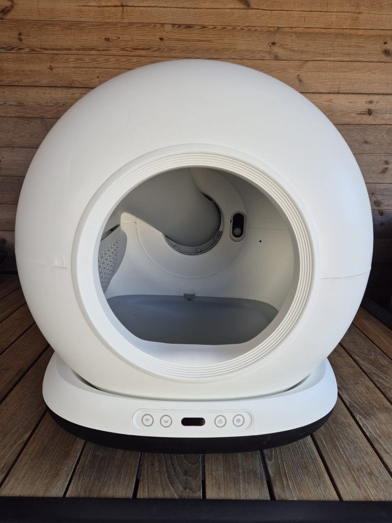 Zedar K1200 Automatische / Zelfreinigende kattenbak met app, Animaux & Accessoires, Enlèvement, Autonettoyant, Utilisé, Fermé