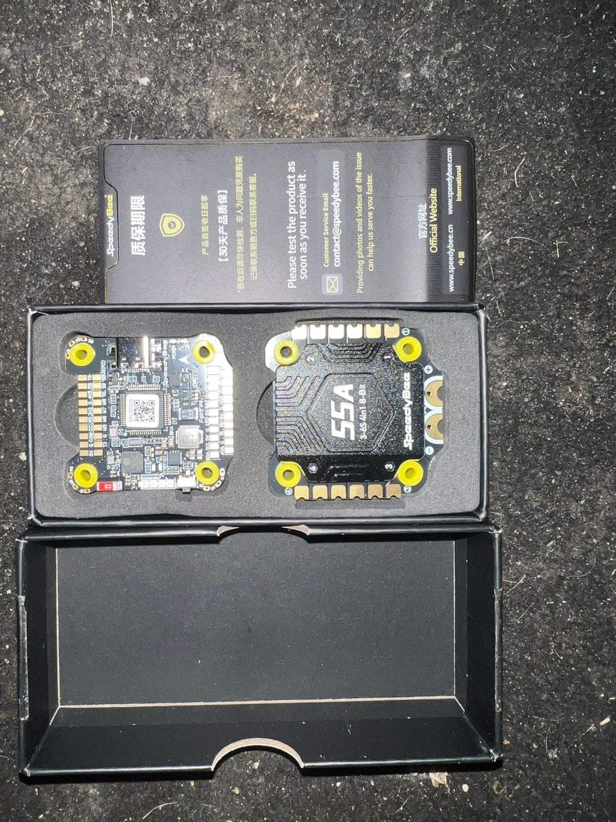 SpeedyBee F405 V4 55A 3-6S FPV Stack (NIEUW), TV, Hi-fi & Vidéo, Batteries, Enlèvement, Comme neuf