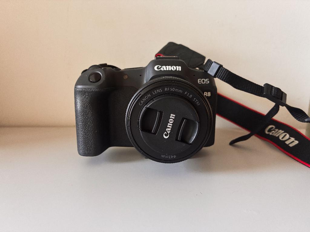 Canon Eos R8 camera + 50mm 1.8 (met 15 maanden garantie!!), Ophalen, Zo goed als nieuw, Canon, Geen optische zoom