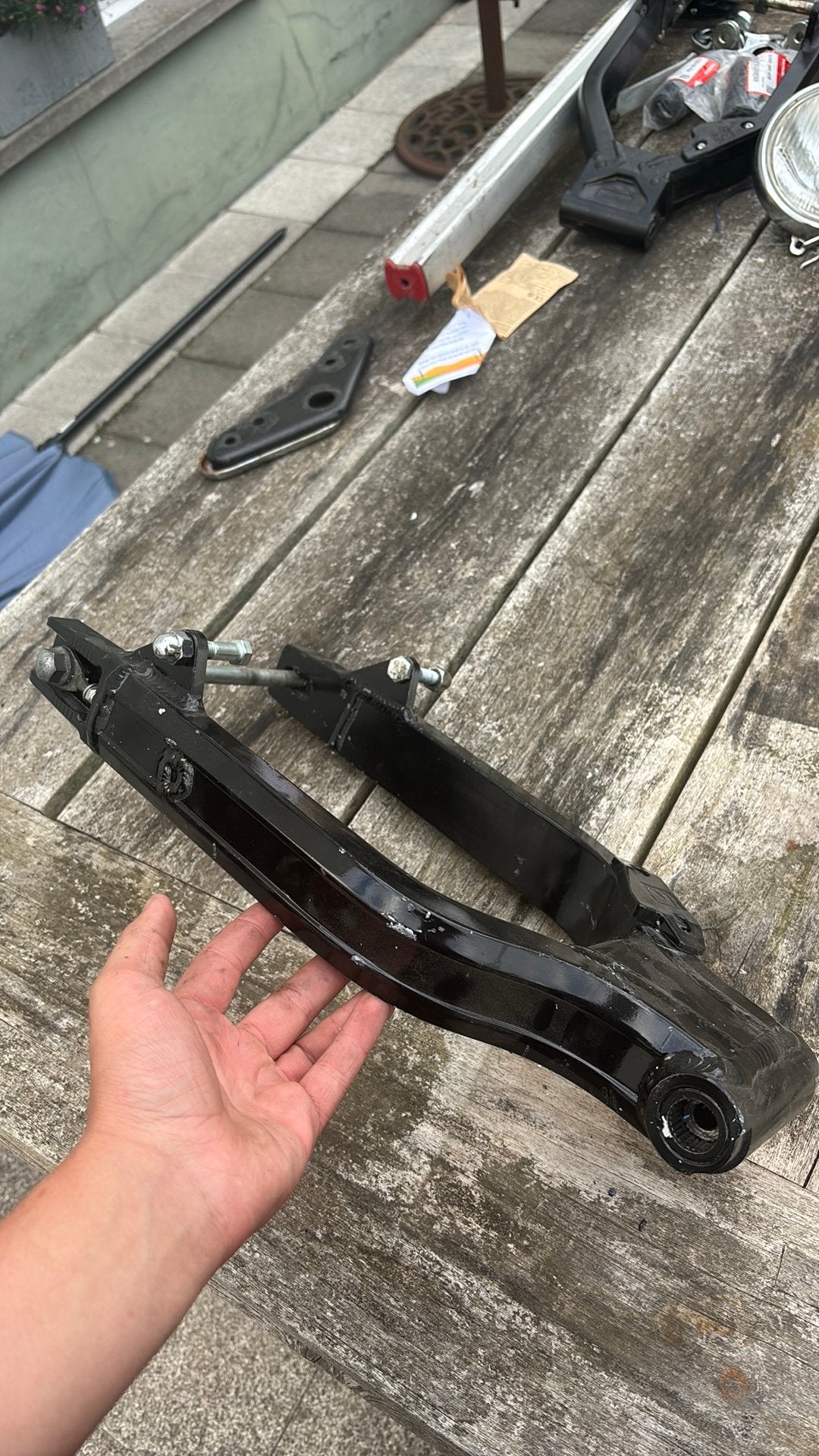 Kepspeed +4 achterbrug, Fietsen en Brommers, Brommeronderdelen | Algemeen, Ophalen