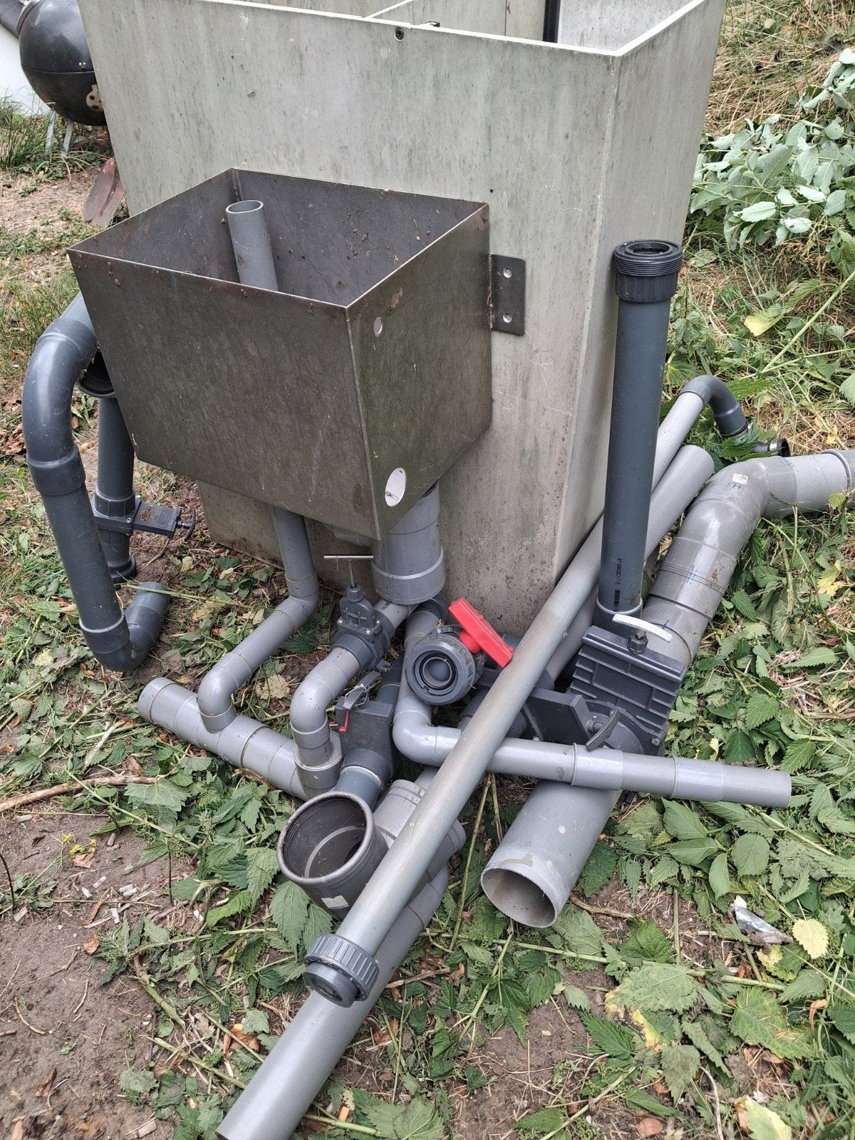 Te koop complete filter instalatie voor koi vijver, Tuin en Terras, Kruiwagens, Ophalen