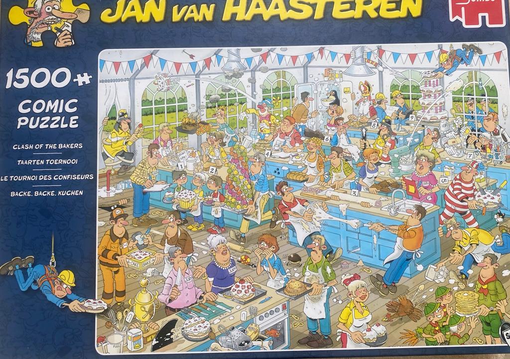 Puzzel jan van haasteren, Ophalen, Zo goed als nieuw