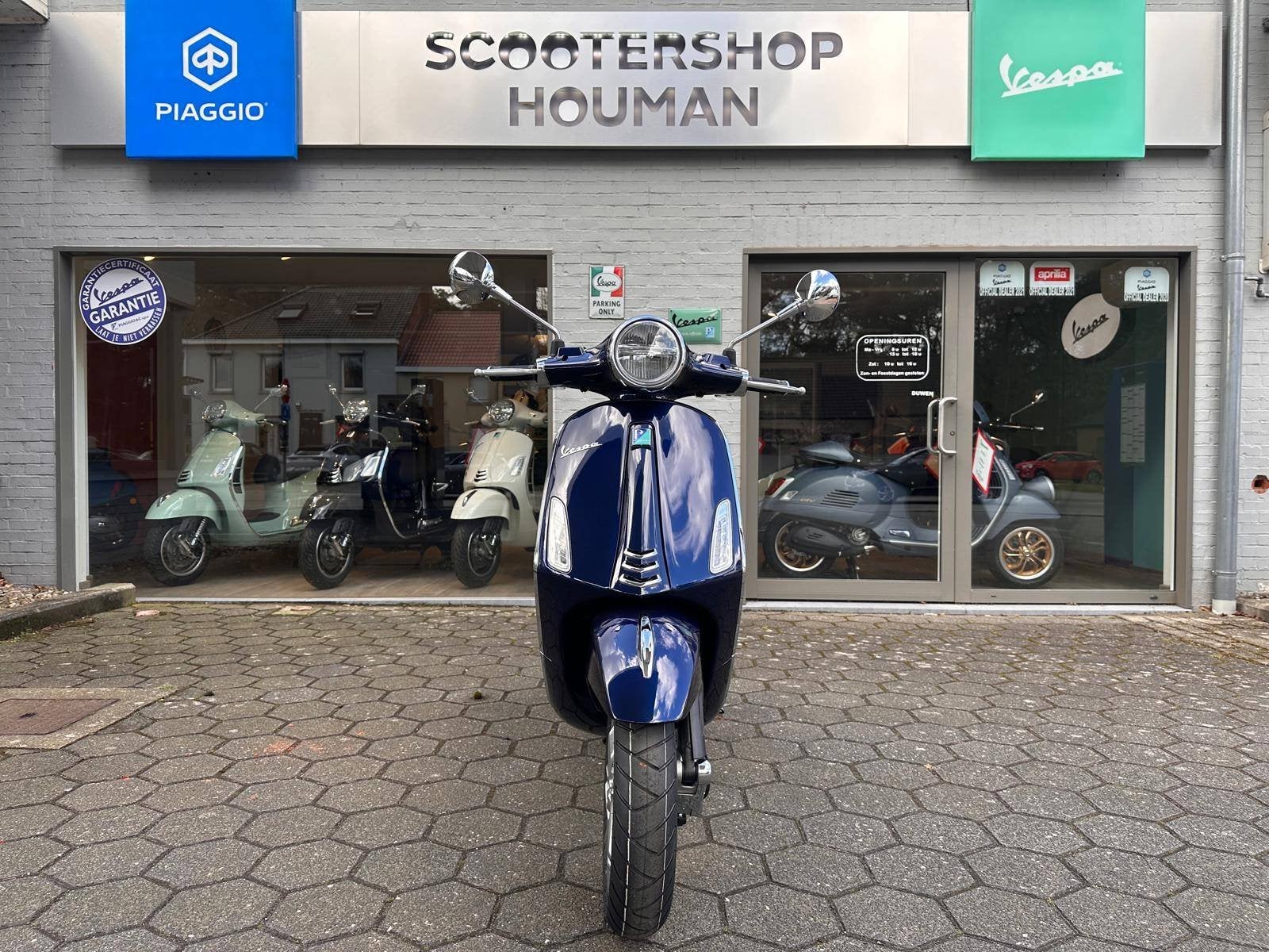 Vespa Primavera 50cc 45Km/h Blu Energico Glossy (nr.21), Vélos & Vélomoteurs, Neuf, Essence, 50 cm³, Autres modèles