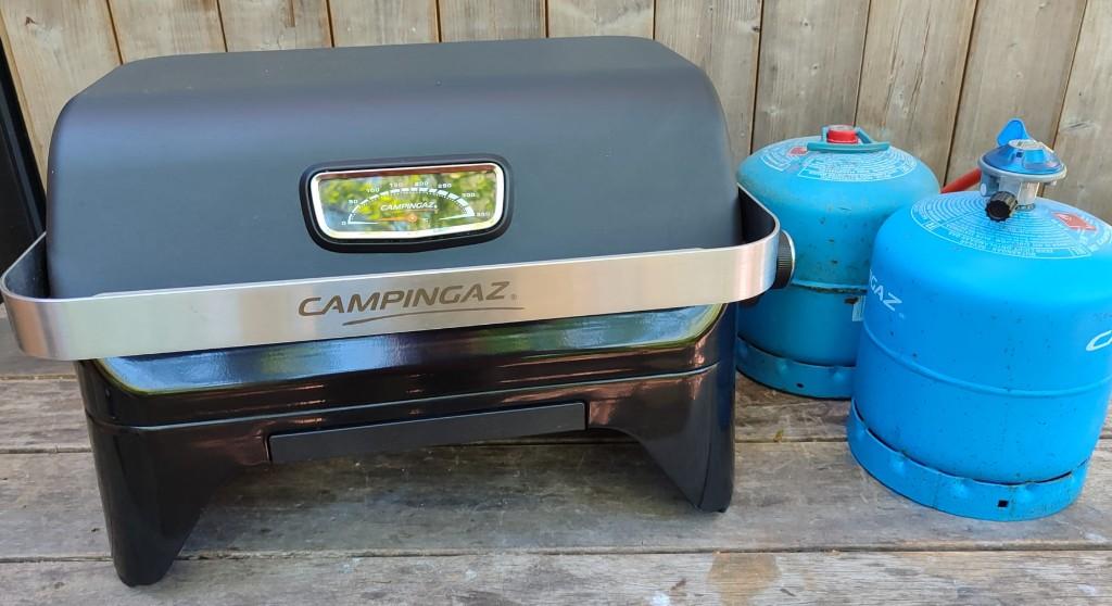 Draagbare gasbarbecue, Ophalen, Gebruikt, Campingaz