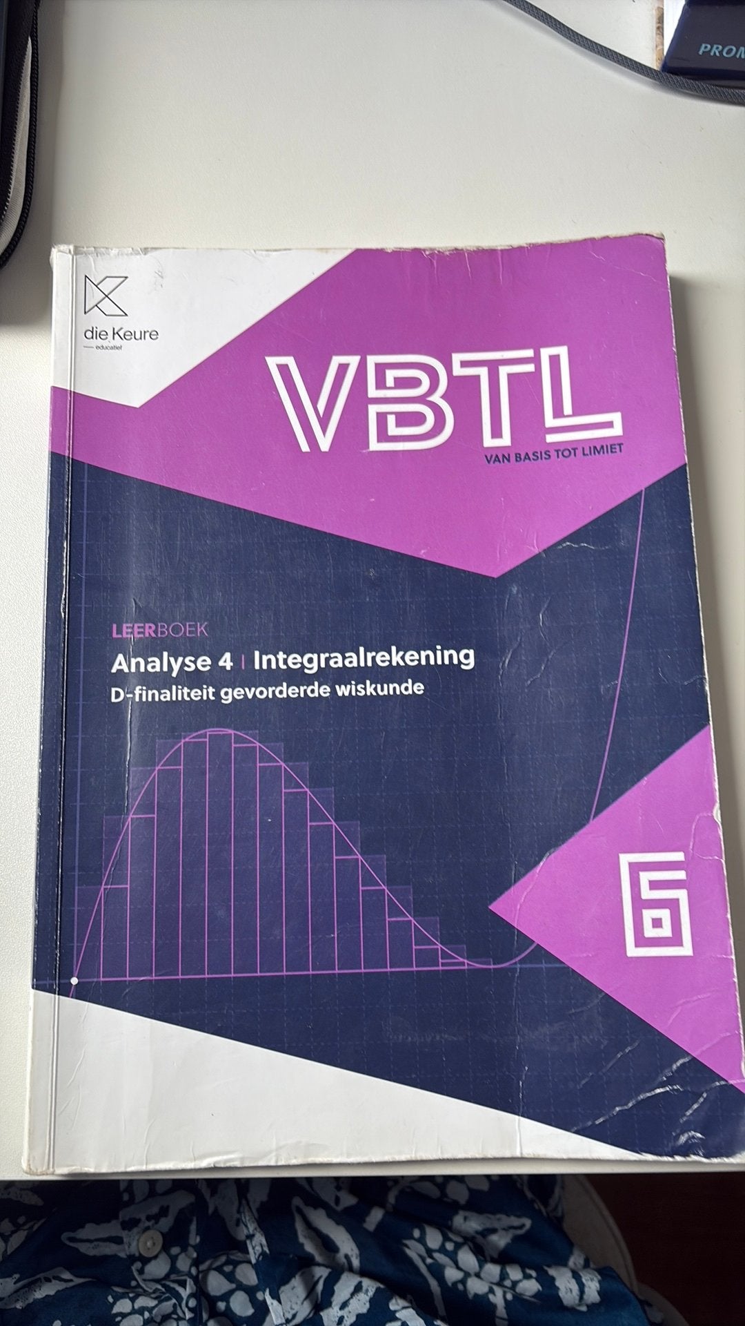 VBTL 6 - leerboek Analyse 4: Integraalrekening D-gevorderde, Livres, Livres scolaires, Enlèvement ou Envoi, Utilisé, Secondaire