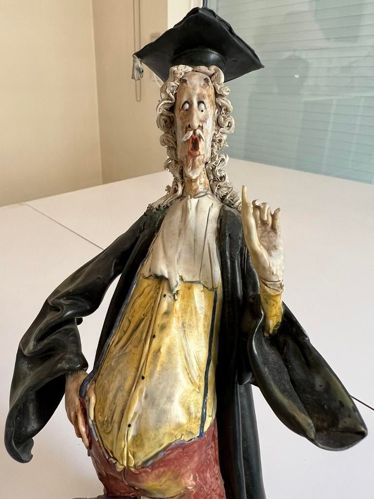 Keramische sculptuur van Toni Moretto (Lo Sricciolo) Italië, Ophalen