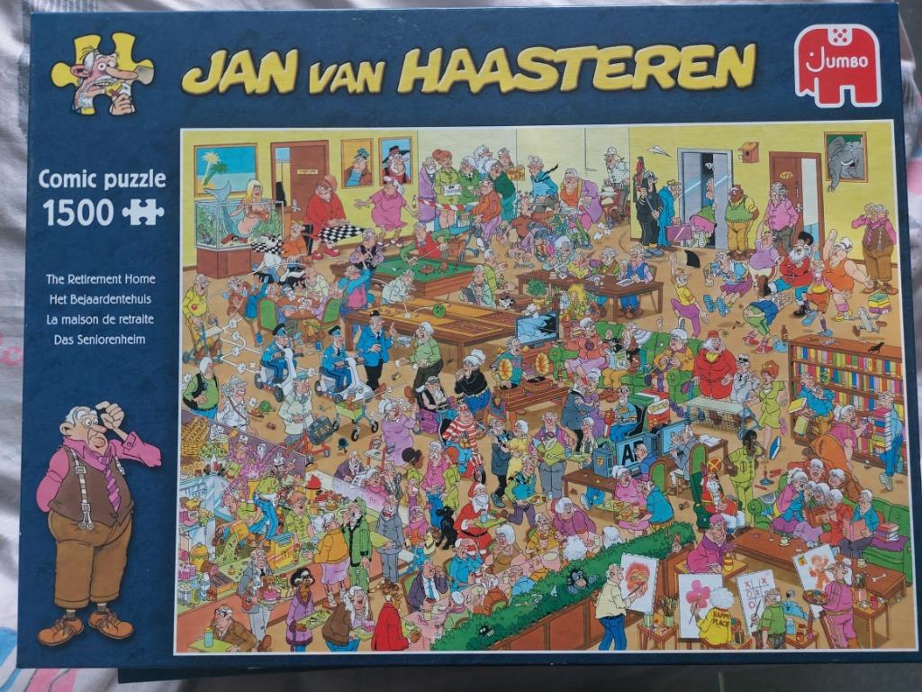 puzzels van haasteren, Ophalen, Zo goed als nieuw, Legpuzzel