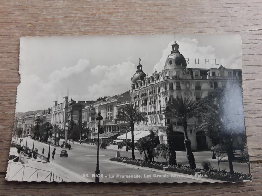 Vieux parc : Nice, la promenade avec ses grands hôtels et so, Collections, Enlèvement ou Envoi