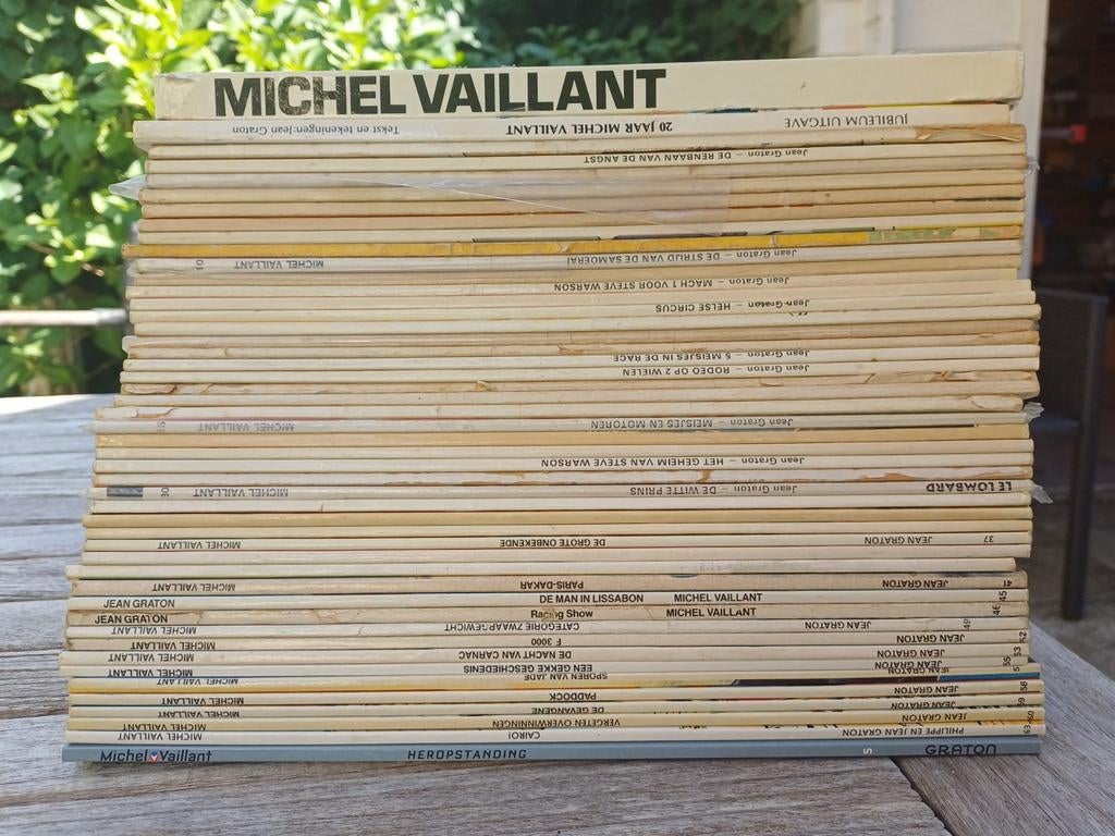 Zeer groot lot Michel Vaillant + extraatjes, Boeken, Stripverhalen, Zo goed als nieuw, Meerdere stripboeken, Ophalen of Verzenden