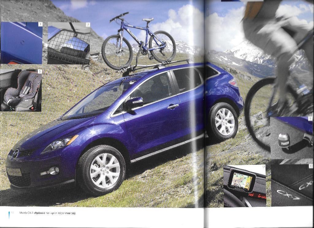 MAZDA CX-7,  2007, Livres, Autos | Brochures & Magazines, Enlèvement ou Envoi, Comme neuf, Mazda