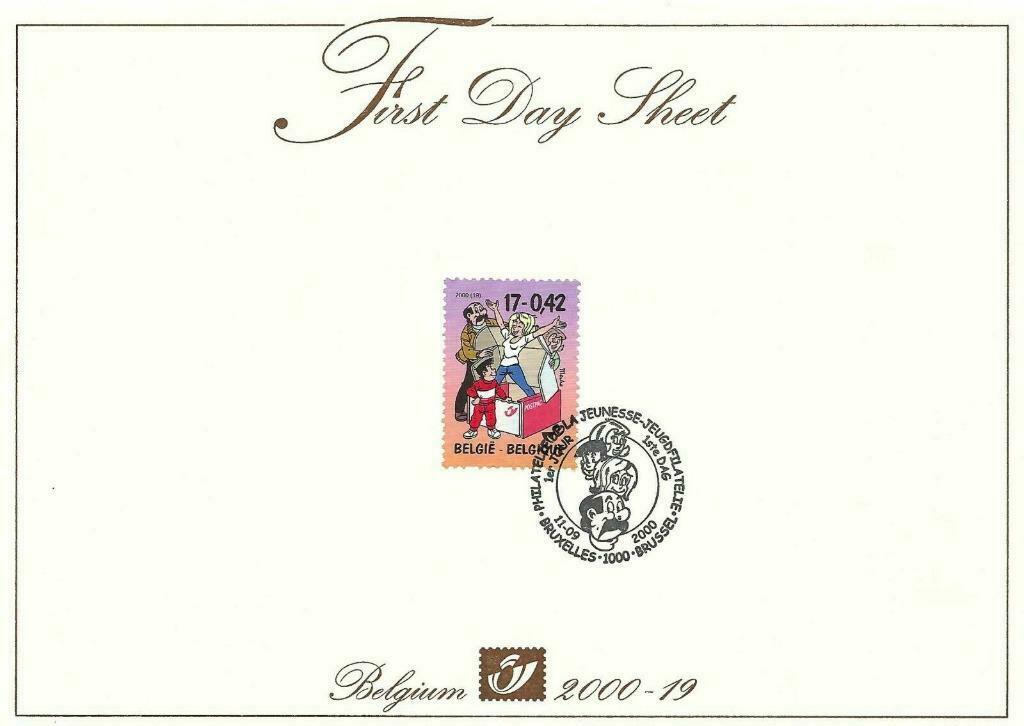 Année 2000 : FDS 2000-19 - 2934 - Philatélie de la jeunesse, Enlèvement ou Envoi