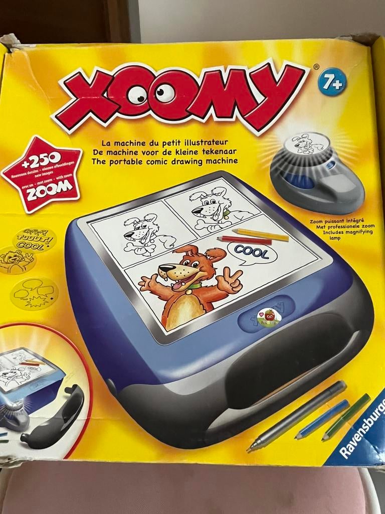 Xoomy tekenmachien, Enlèvement, Utilisé