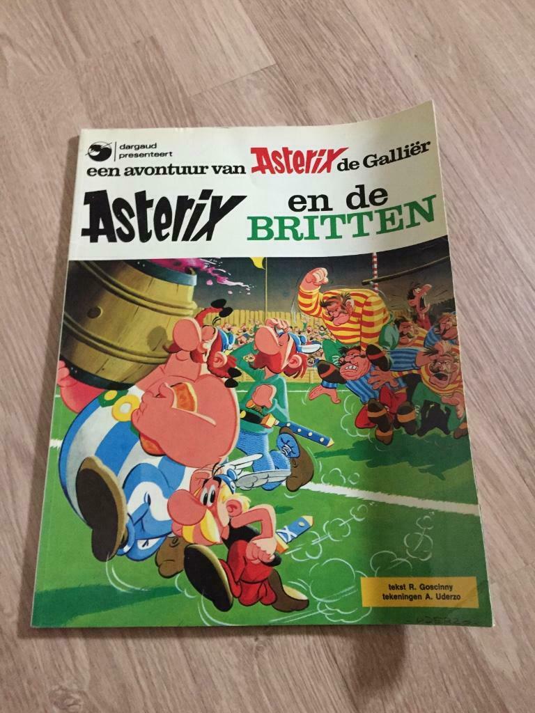 Oude strip asterix, Ophalen of Verzenden, Gelezen