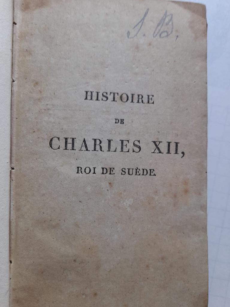 Histoire de Charles XII, roi de Suède, Gelezen, Europa, Voltaire, Ophalen of Verzenden