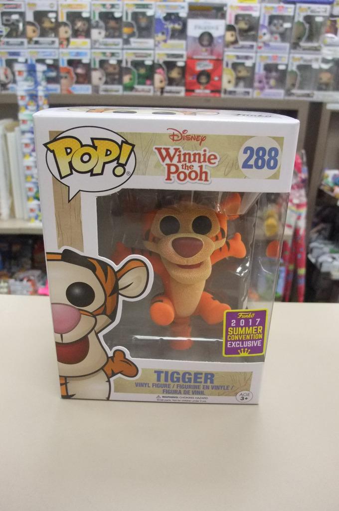 Tigger flocked 288 POP! Disney funko exclusive 2017, Verzamelen, Poppetjes en Figuurtjes, Zo goed als nieuw, Ophalen of Verzenden