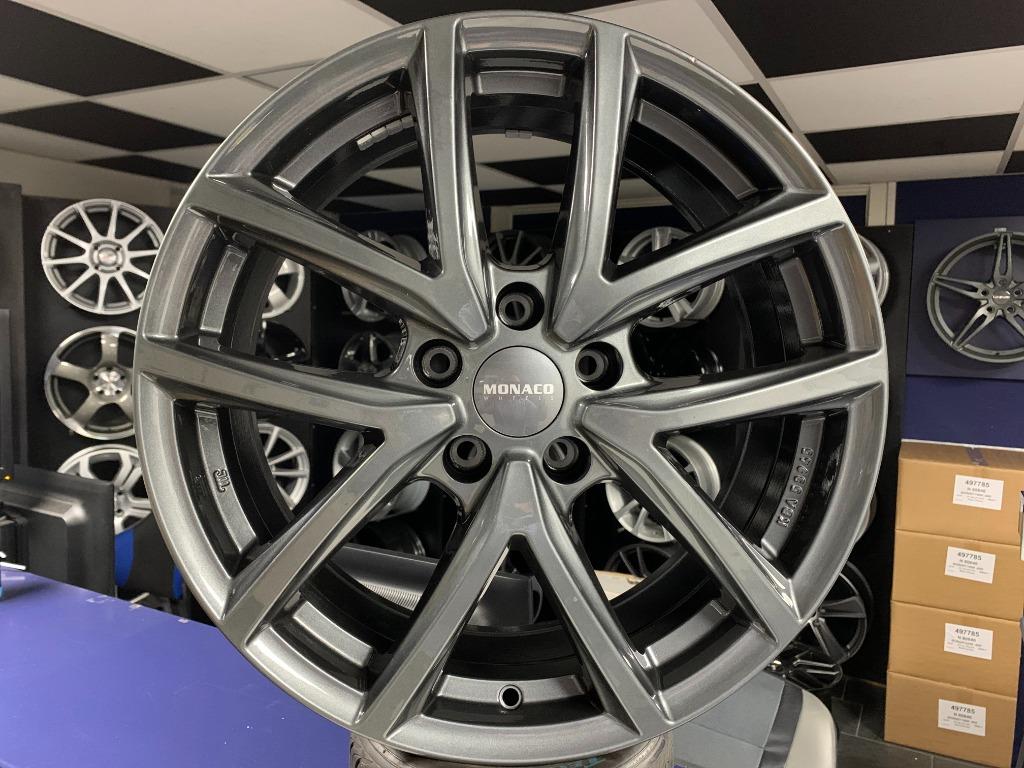 IN STOCK: NIEUWE demo set 18 inch 5x114.3 alu sportvelgen, 18 inch, Velg(en), Nieuw, Ophalen of Verzenden