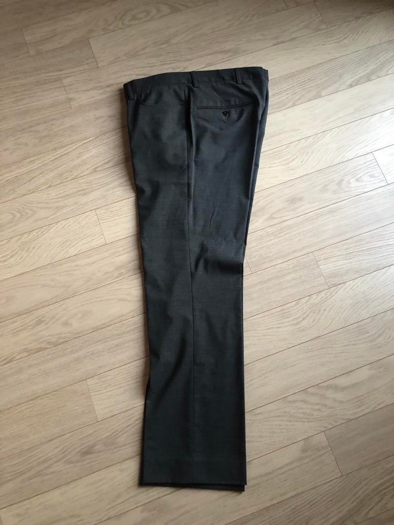 Grijze broek met plooi Lindeberg, Lindeberg, Maat 52/54 (L), Verzenden, Grijs