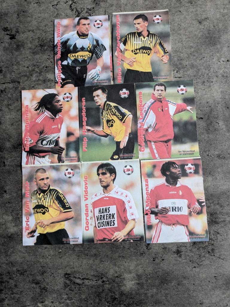football Red Devils Belgium 8x het Nieuwsblad, Envoi, Comme neuf
