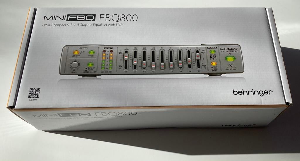 Equalizer 9-band Behringer, nieuw, Ophalen of Verzenden, Nieuw, Equalizer