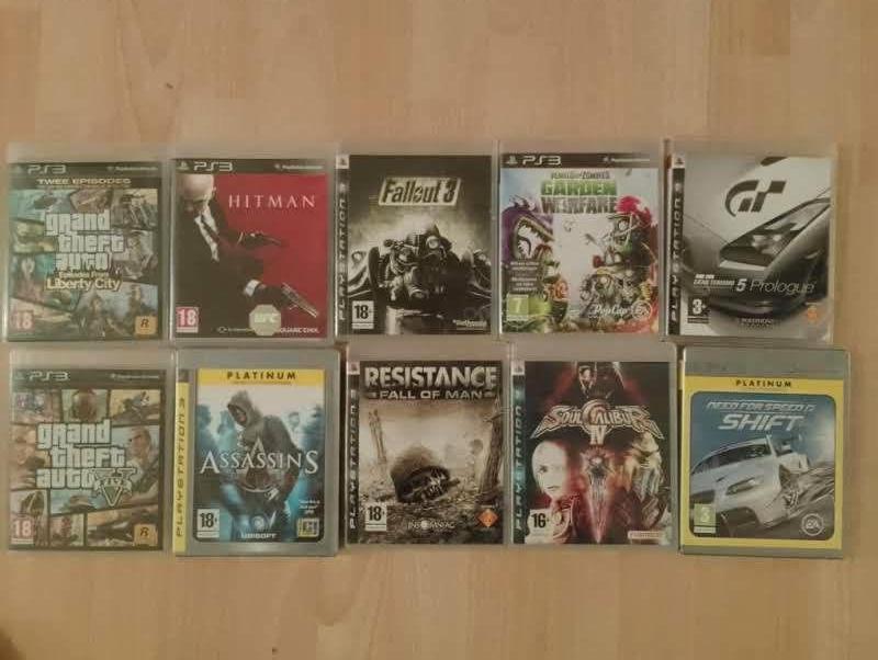 PS3 games lotje, Games en Spelcomputers, Ophalen of Verzenden, Gebruikt