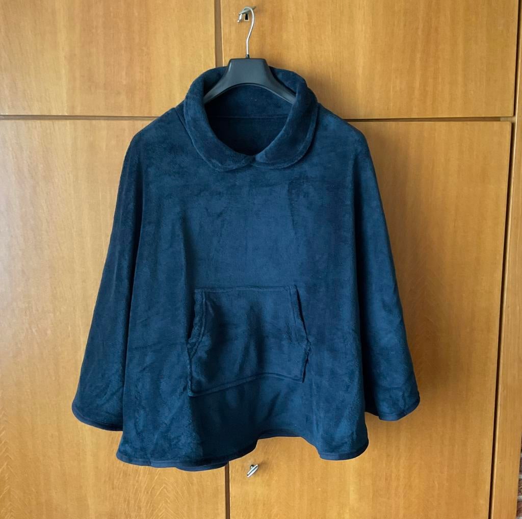 Cape fleece one size, ANDERE, Ophalen, Nieuw, Blauw