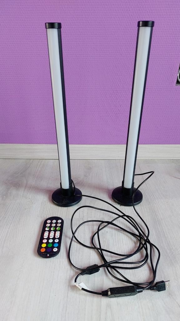Barre lumineuse LED RGB avec télécommande, Enlèvement ou Envoi, Comme neuf