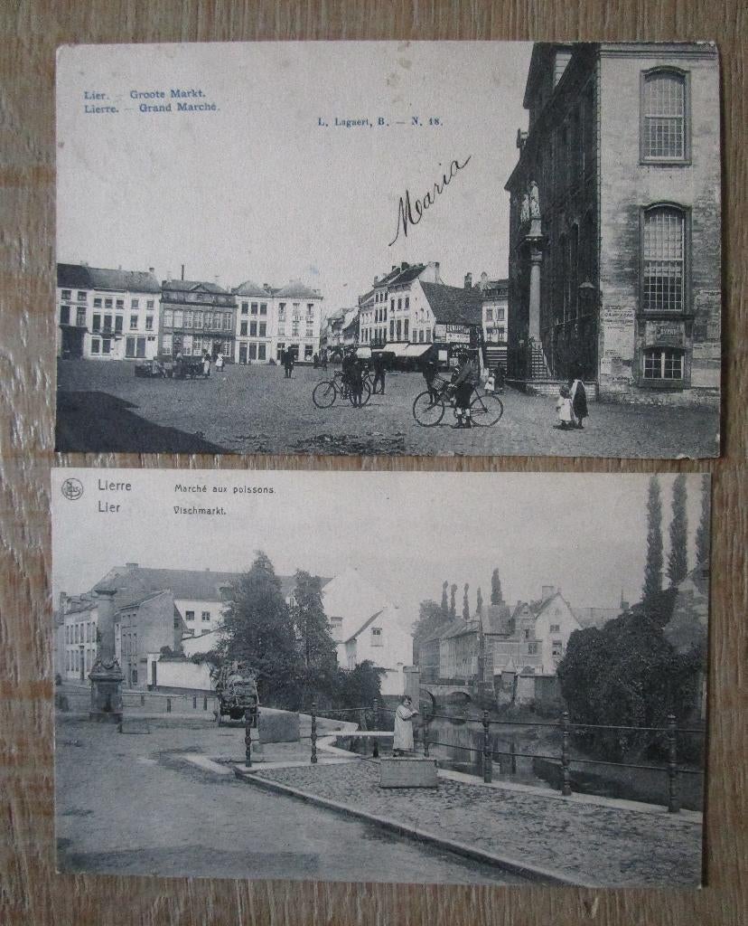 Oude postkaarten Lier + Berlaar, Verzamelen, Postkaarten | België, Antwerpen, 1920 tot 1940, Ophalen of Verzenden