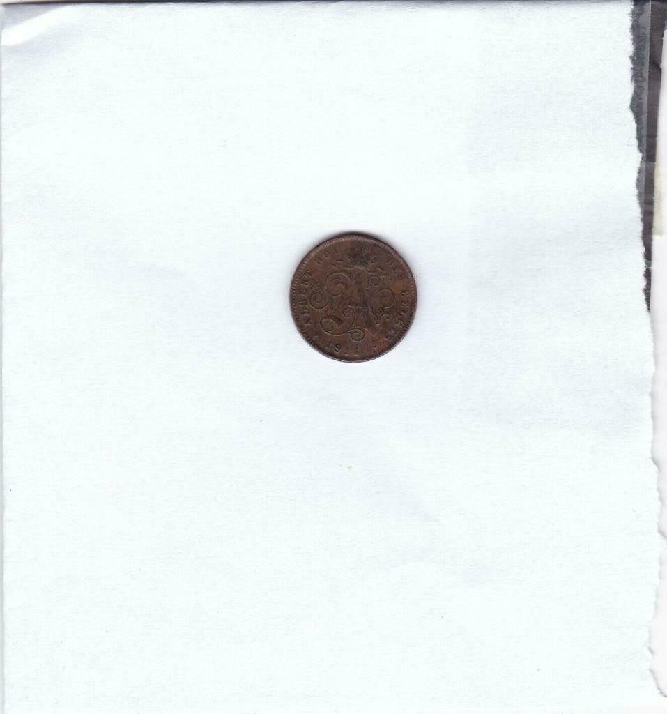 2 centimes 1911 FR cuivre albert 1er - Très bon état ttb++, Enlèvement ou Envoi, Autre, Monnaie en vrac