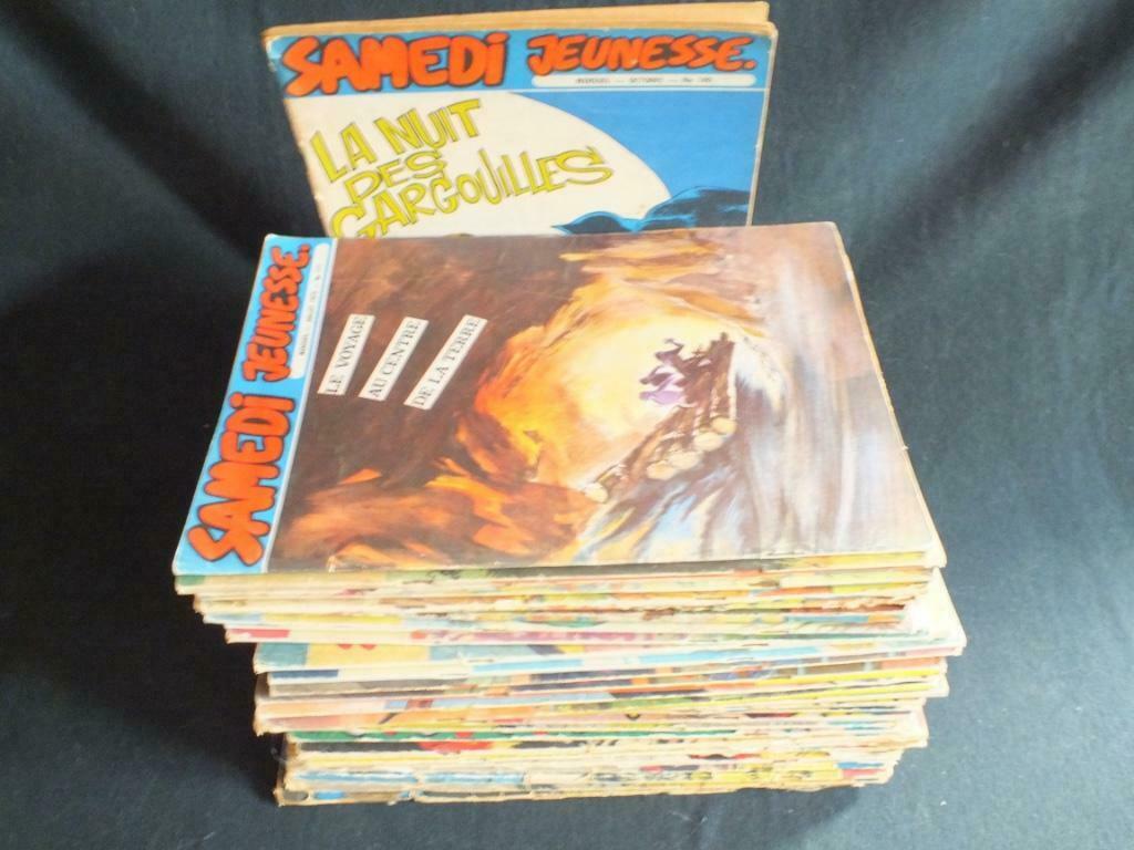 ZATERDAG JEUGD (47 TITELS) EDITIONS LE SOIR, Meerdere stripboeken, Ophalen of Verzenden, Gelezen