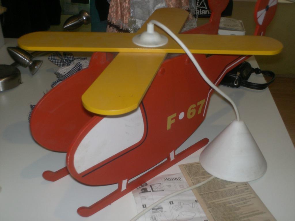 Helicopter voor de kinderkamer, Enlèvement, Comme neuf, Lampe