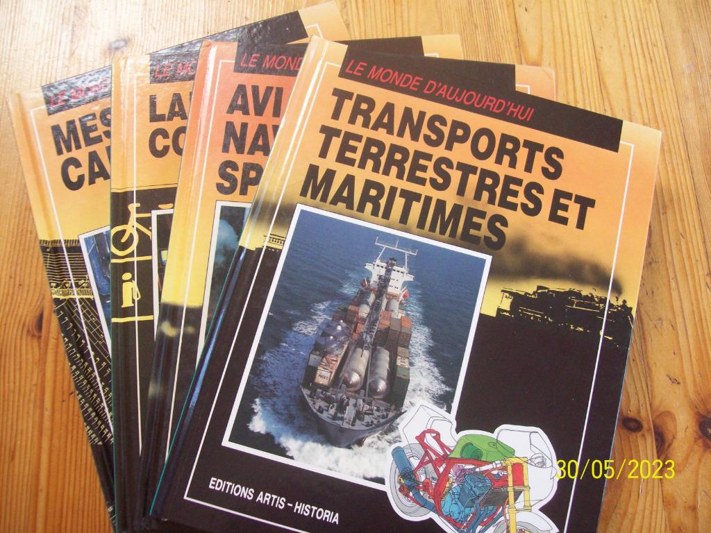 4 livres "le monde d'aujourd'hui", Enlèvement, Neuf