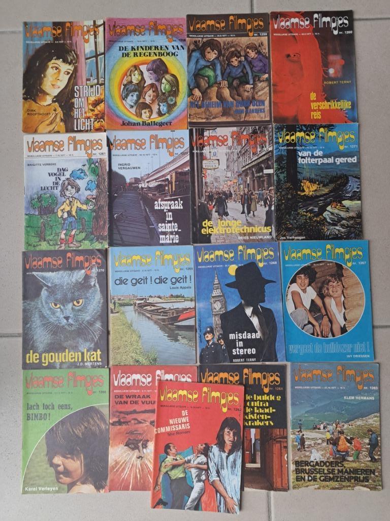 Vlaamse Filmpjes - 1977, Gelezen, Ophalen of Verzenden, Fictie, Diverse Auteurs