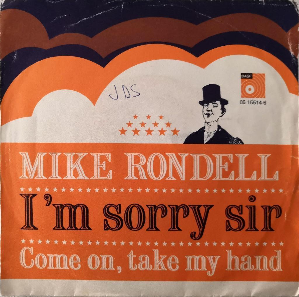 MIKE RONDELL - I'm sorry sir (single), Cd's en Dvd's, Vinyl Singles, Gebruikt, Pop, Ophalen of Verzenden
