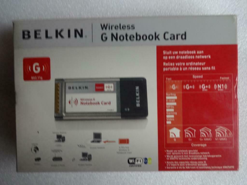 Belkin kaart, Computers en Software, Ophalen of Verzenden, Nieuw