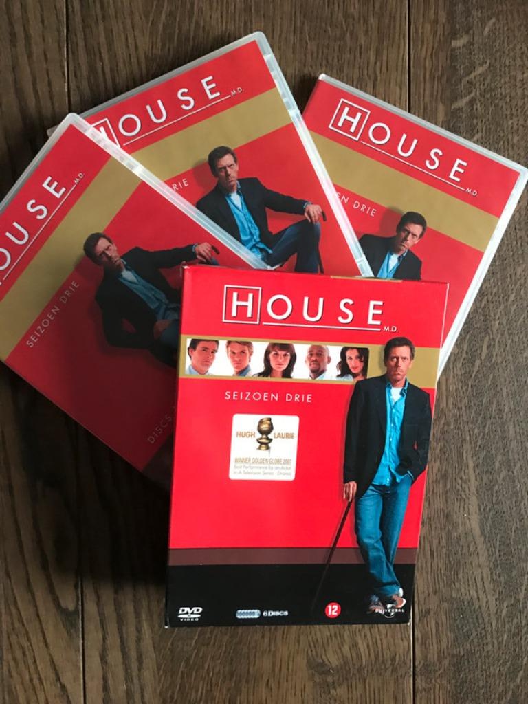 House MD seizoen 3 - zo goed als nieuw, Cd's en Dvd's, Vanaf 12 jaar, Ophalen of Verzenden, Zo goed als nieuw, Drama